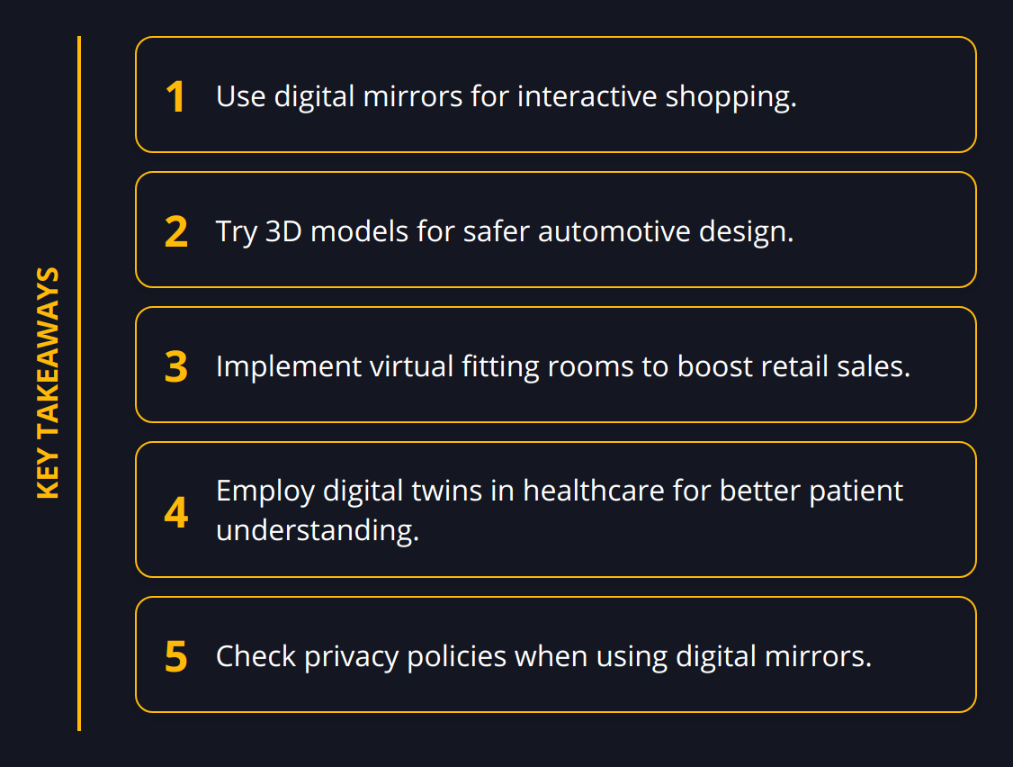 Key Takeaways - Reality Redefined: Exploring the Art of Crafting Digital Mirrors