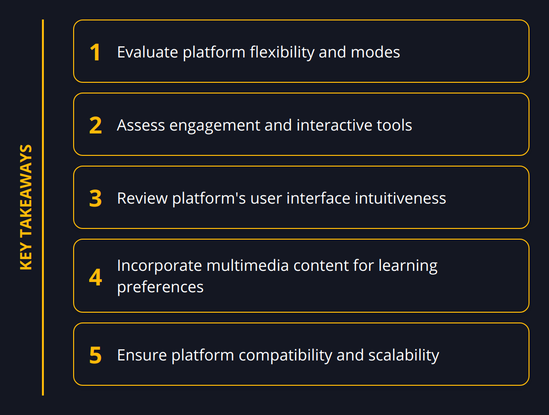 Key Takeaways - Remote Learning Platforms: All You Need to Know