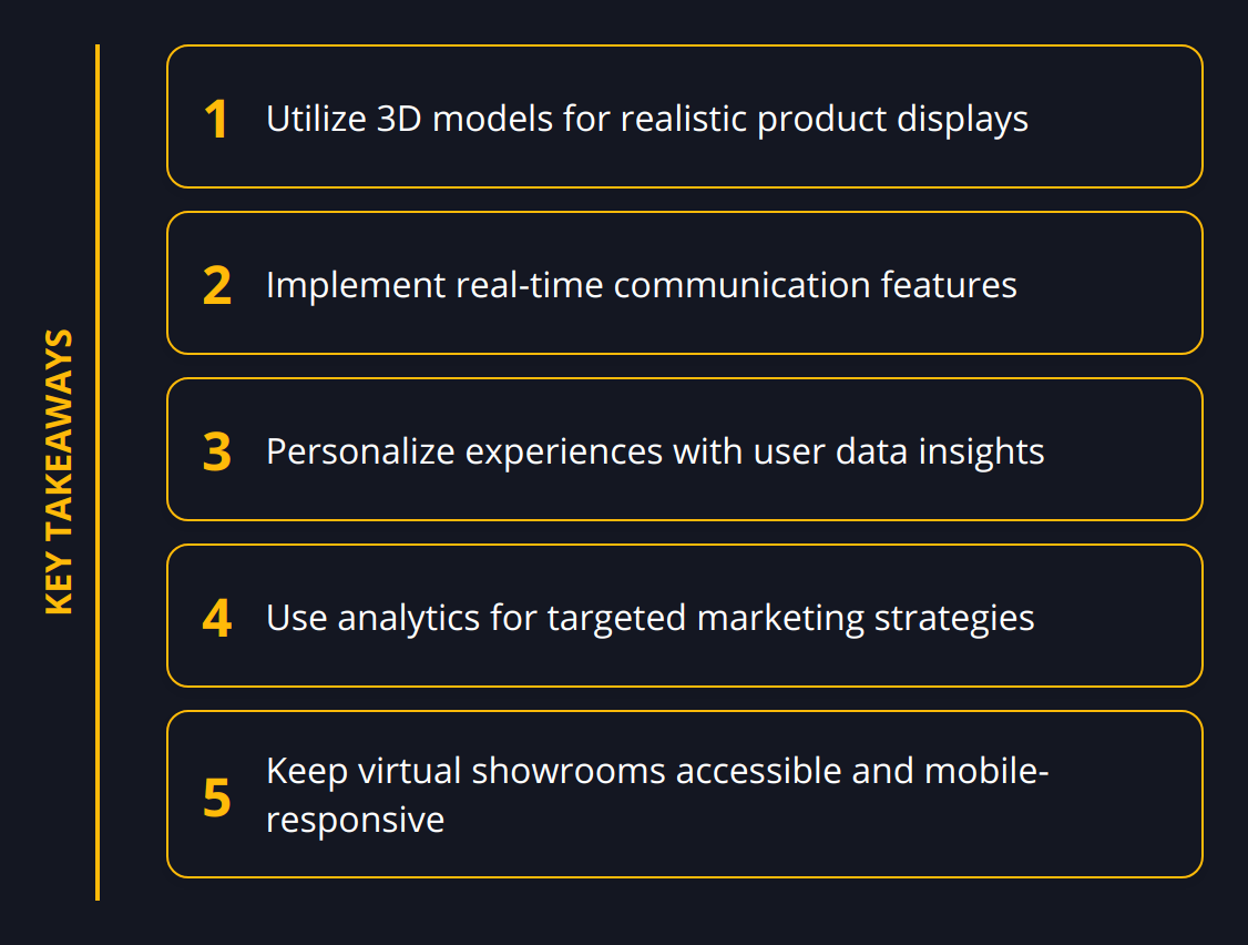 Key Takeaways - What B2B Virtual Showrooms Can Offer Your Business
