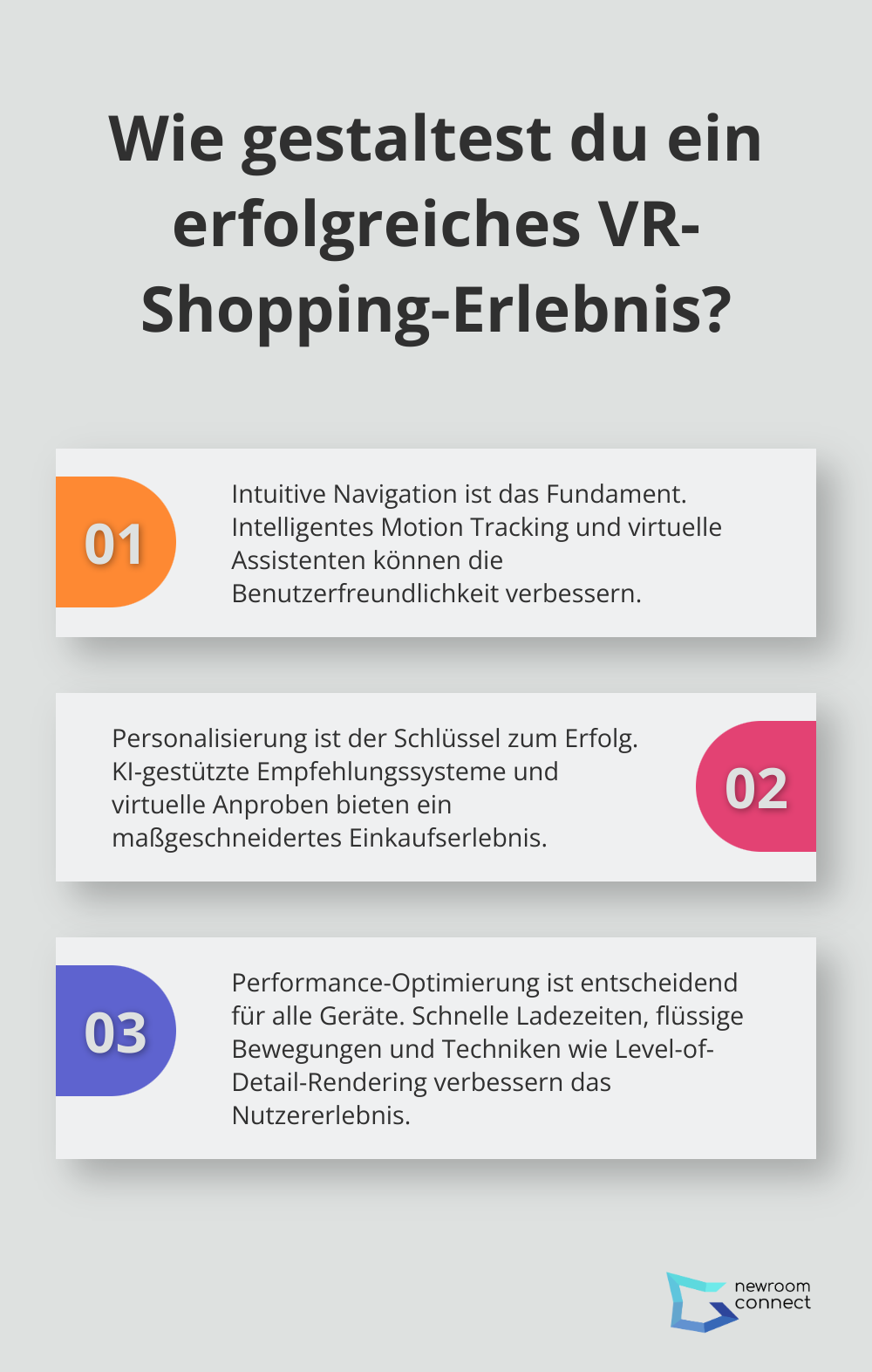 Fact - Wie gestaltest du ein erfolgreiches VR-Shopping-Erlebnis?