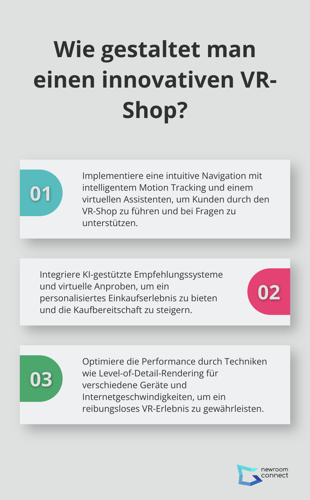 Fact - Wie gestaltet man einen innovativen VR-Shop?