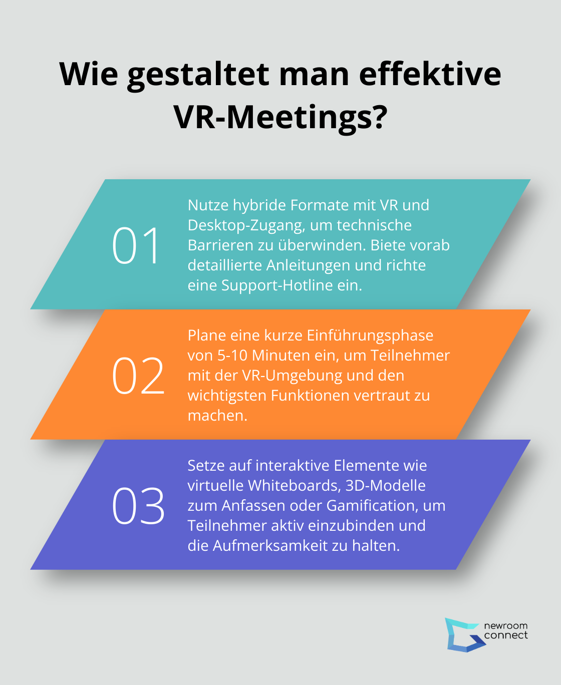 Fact - Wie gestaltet man effektive VR-Meetings?