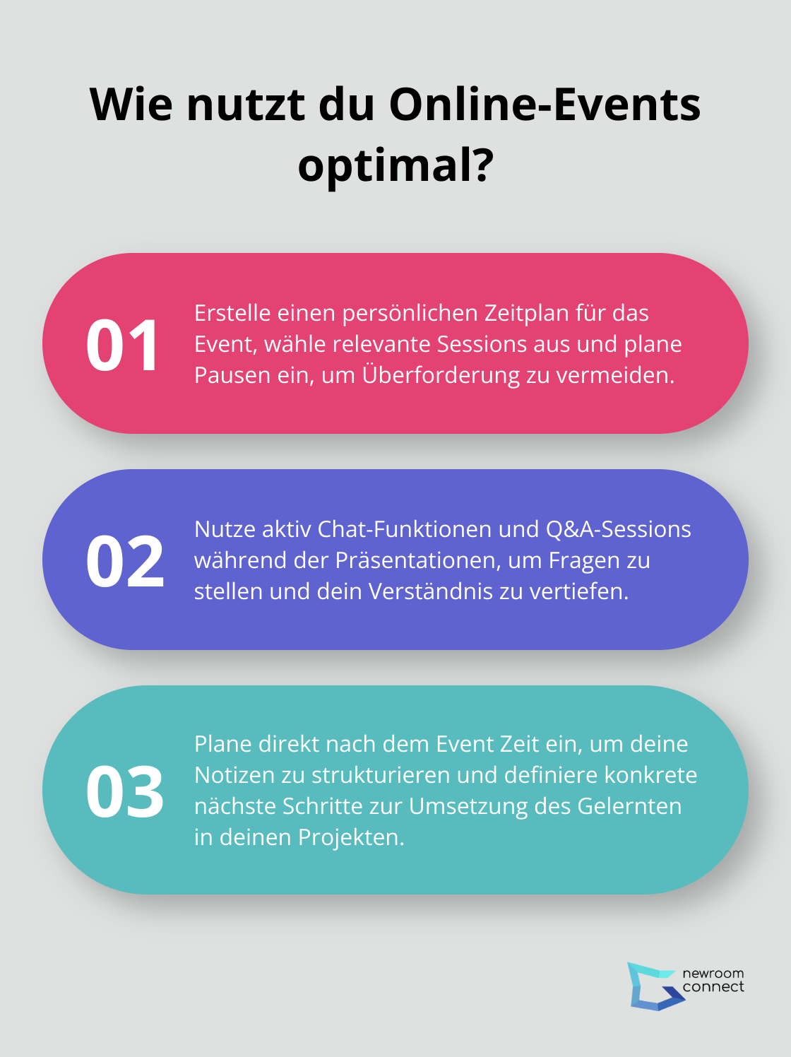 Fact - Wie nutzt du Online-Events optimal?
