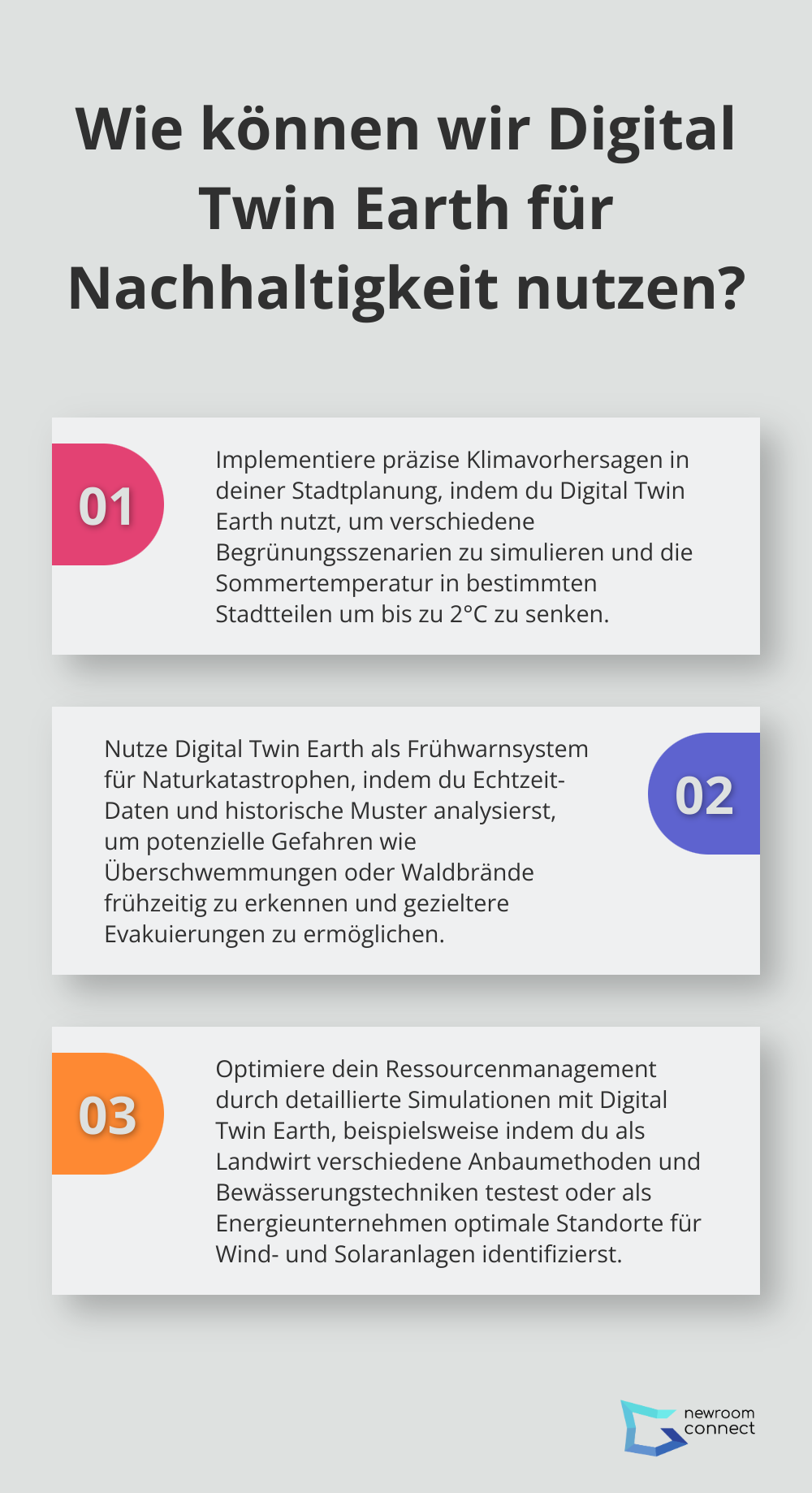 Fact - Wie können wir Digital Twin Earth für Nachhaltigkeit nutzen?
