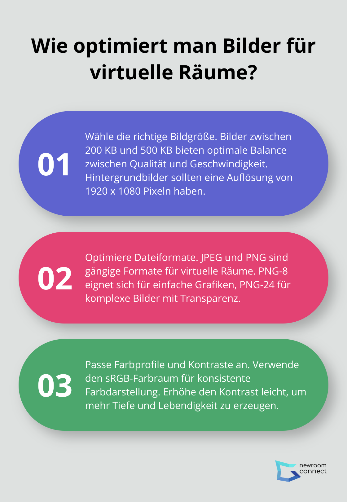 Fact - Wie optimiert man Bilder für virtuelle Räume?