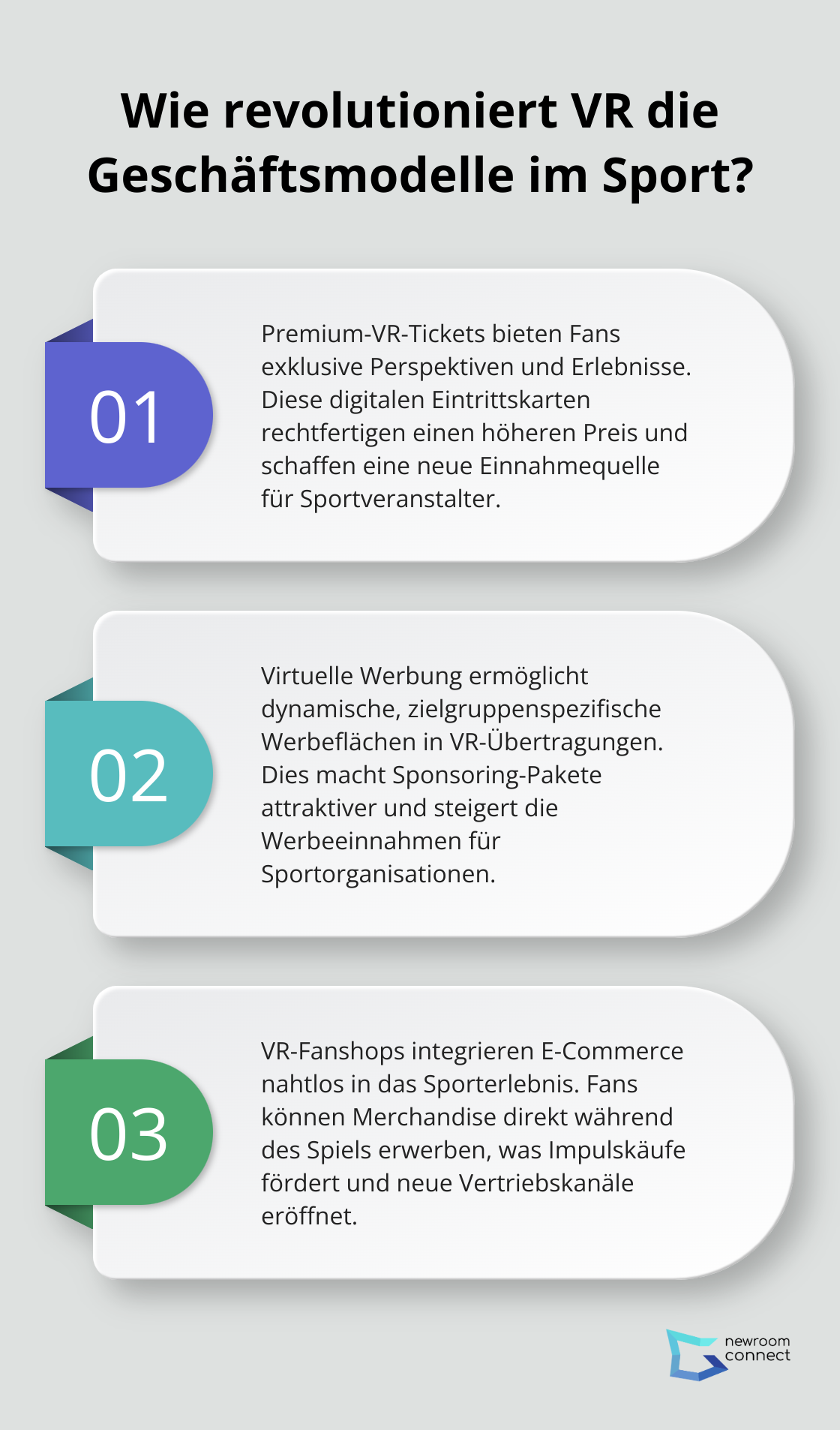 Fact - Wie revolutioniert VR die Geschäftsmodelle im Sport?