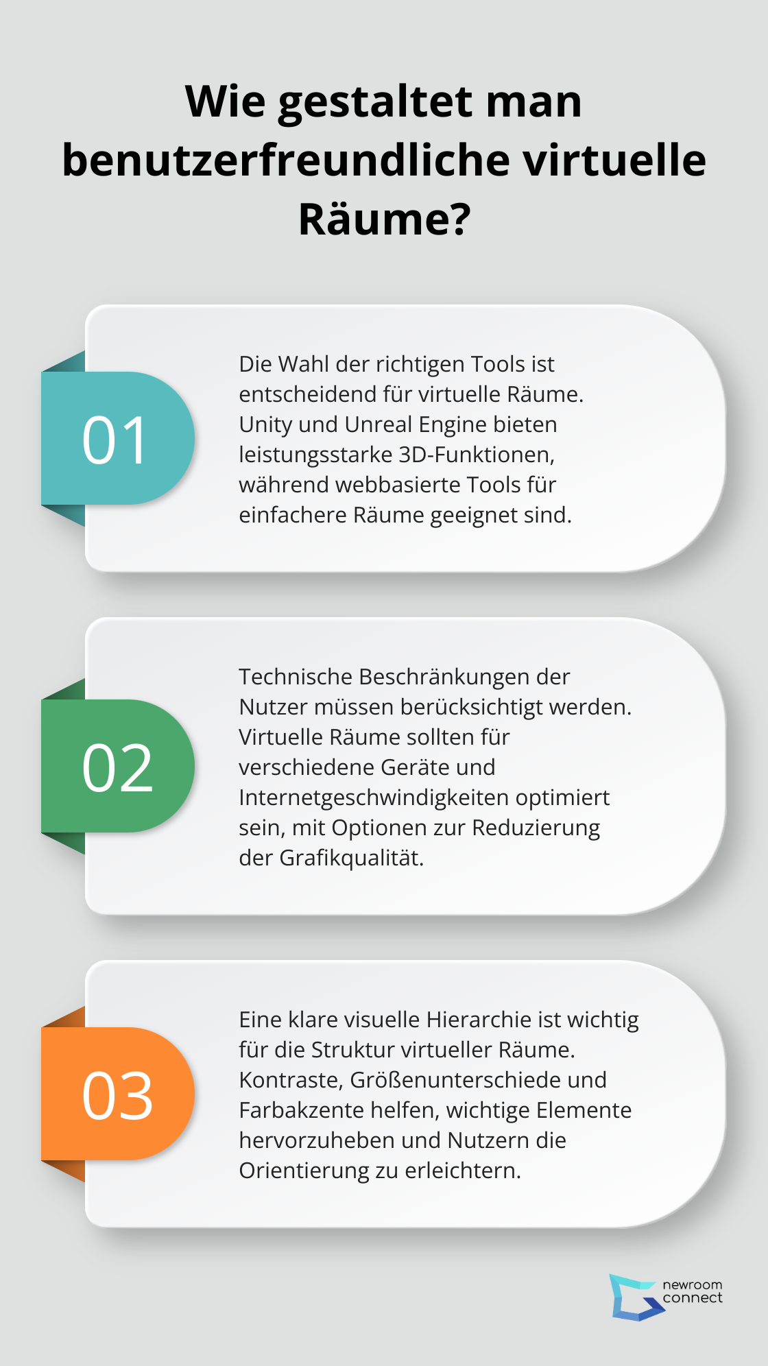 Fact - Wie gestaltet man benutzerfreundliche virtuelle Räume?
