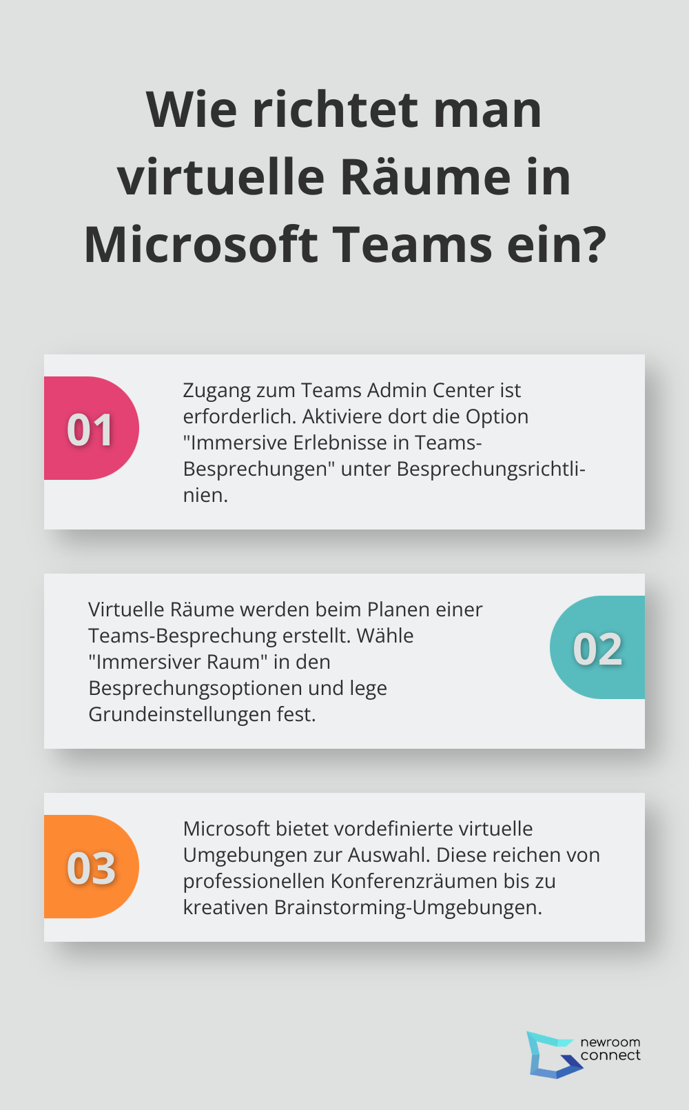 Fact - Wie richtet man virtuelle Räume in Microsoft Teams ein?