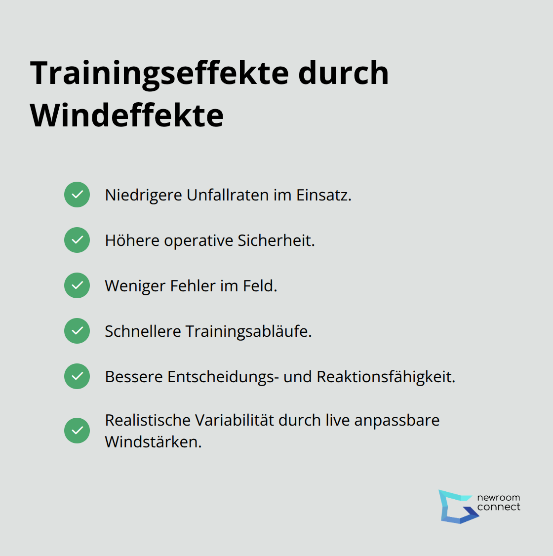 Liste der messbaren Vorteile im E-Learning und Training - Digital Wind
