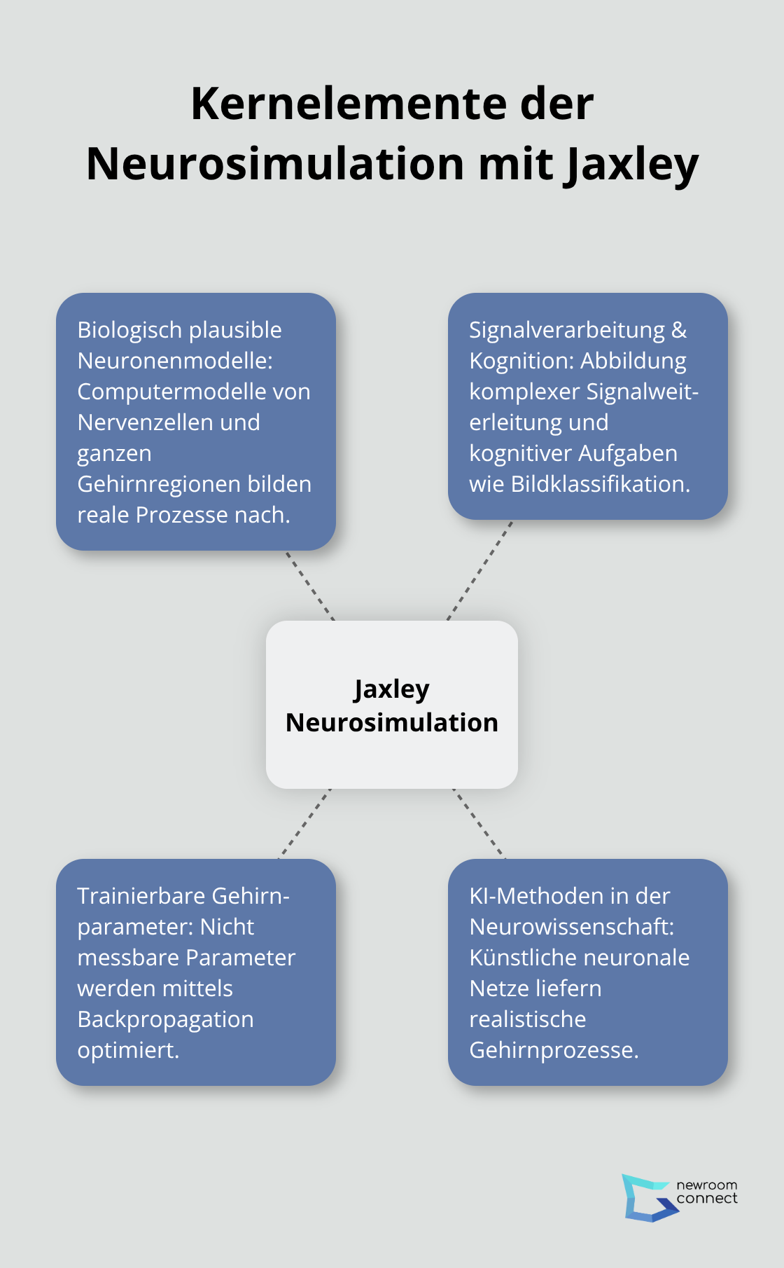 Visualisierung der zentralen Funktionen von Jaxley in der Neurosimulation - Neuro Simulation