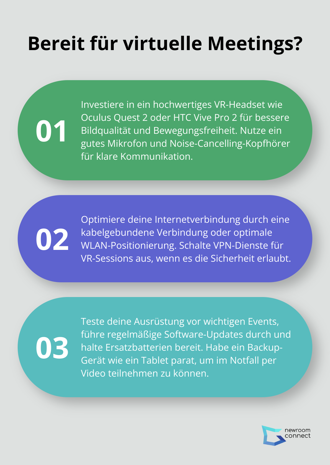 Infographic: Bereit für virtuelle Meetings?