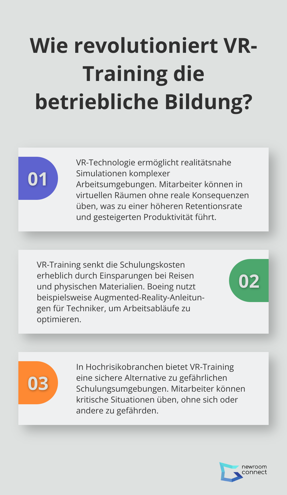 Infographic: Wie revolutioniert VR-Training die betriebliche Bildung?