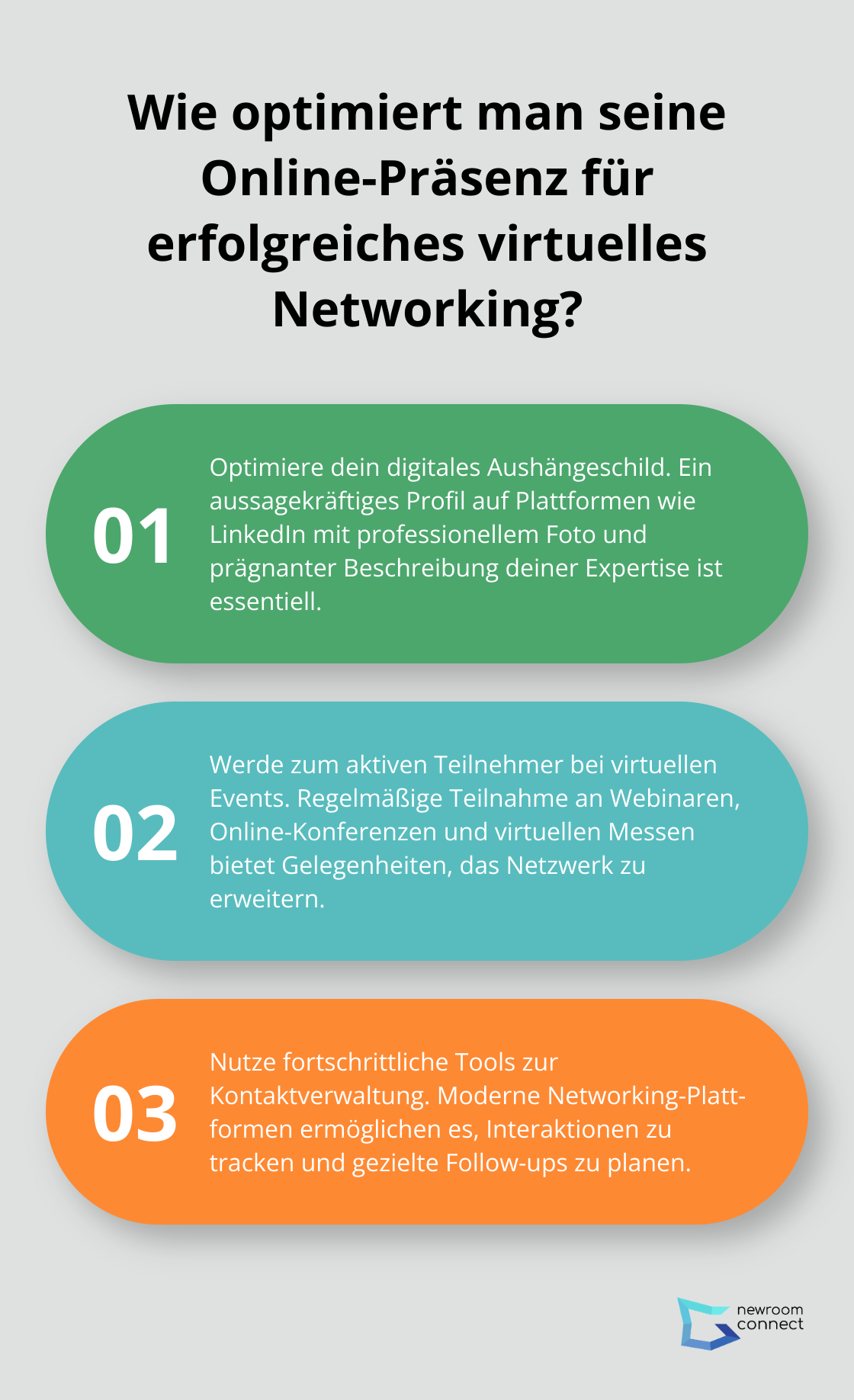 Infographic: Wie effektiv ist Online-Networking? - virtual business networking events