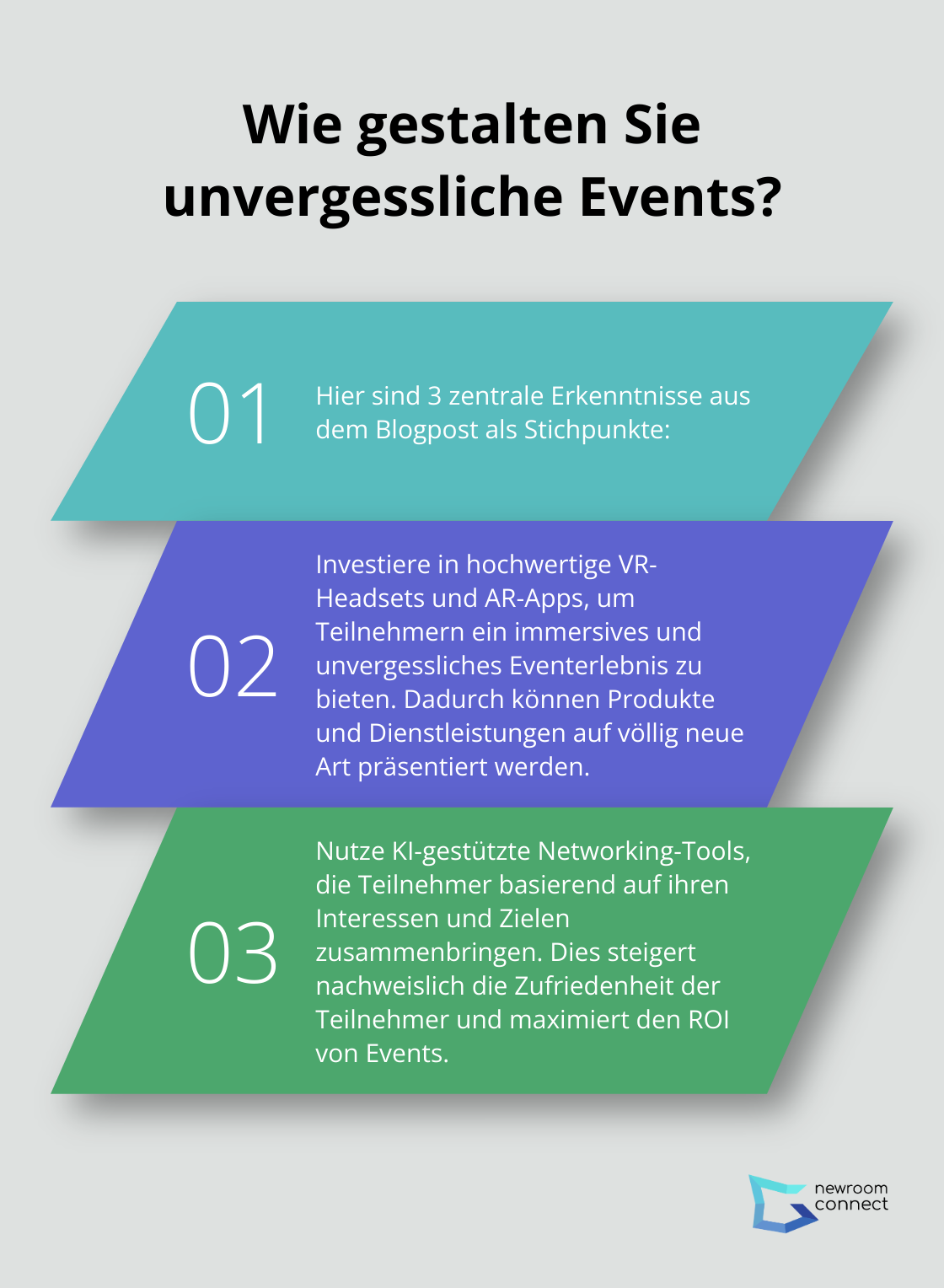 Infographic: Wie gestalten Sie unvergessliche Events? - virtual events USA