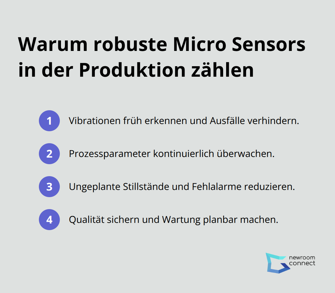 Kompakte Liste der wichtigsten Produktionsvorteile von Micro Sensors