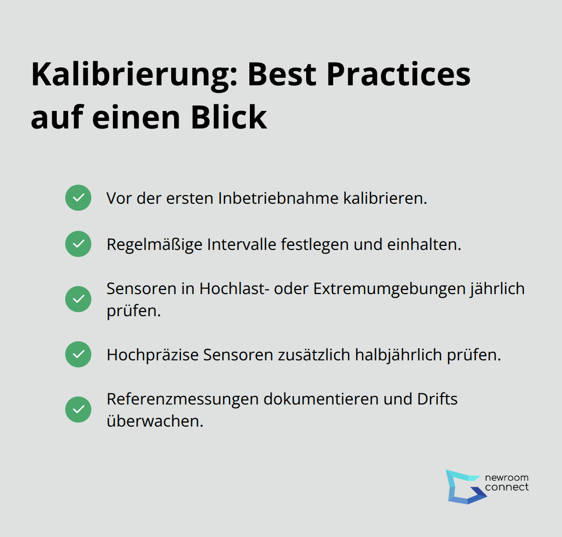 Checkliste für die Kalibrierung und Wartung von Sensoren - Micro Sensors